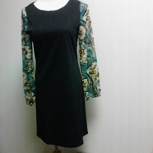 Reduced! Black Swirl, Tracy Negoshian Boutique Dress